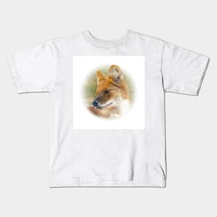 Dhole-asian wild dog Kids T-Shirt